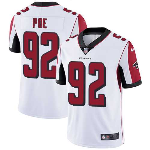 Nike Atlanta Falcons #92 Dontari Poe White NFL Vapor Untouchable Limited Jersey,We sell and wholesale Nike Atlanta Falcons #92 Dontari Poe White NFL Vapor Untouchable Limited Jersey on line form chian!